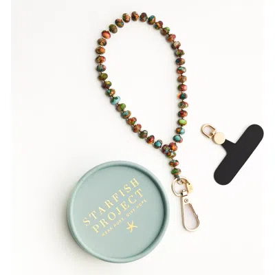 Starfish Project Sedona Emperor Stone Beaded Phone Wrist Strap In Multi