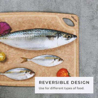 Elihome Classic Series 10 X 13 X 1/4 Cutting Board In Brown