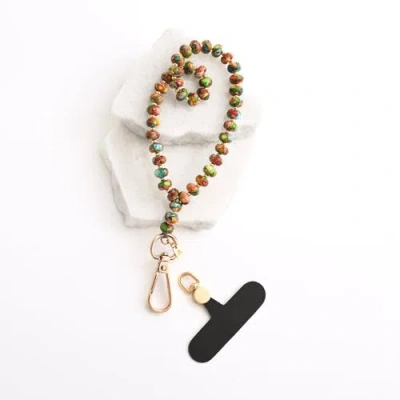 Starfish Project Sedona Emperor Stone Beaded Phone Wrist Strap In Multi