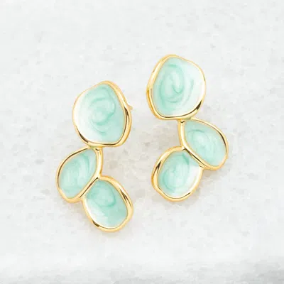 Starfish Project Hope Echo Earrings In Green