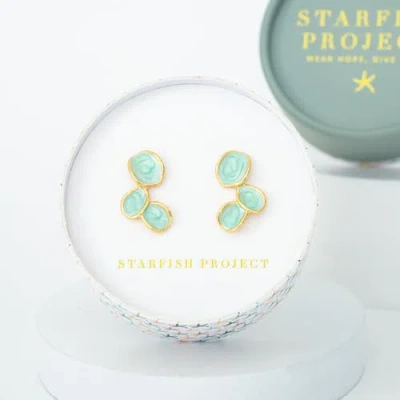 Starfish Project Hope Echo Earrings In Green