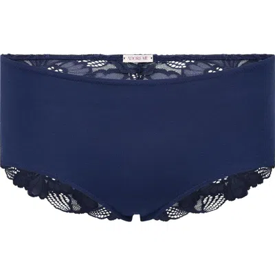 Adore Me Teagan Shortie Panties In Blue