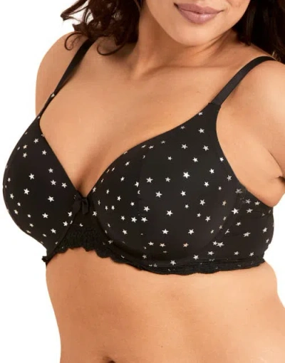 Adore Me Nare Contour Full Coverage Bra In Black