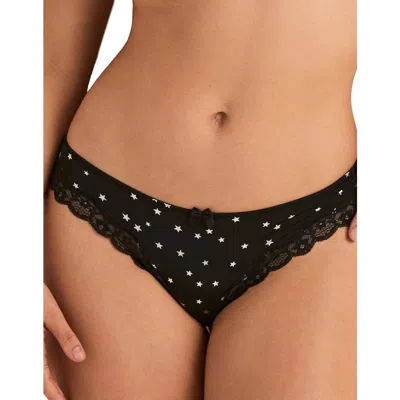 Adore Me Shea Thong Panties In Black