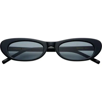 Freyrs Eyewear Sophie Cat Eye Sunglasses In Black