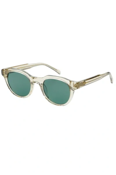 Freyrs Eyewear Cameron Round Sunglasses In Neutral