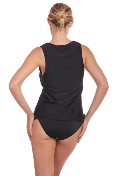 Lascana Basic Tankini Top In Black