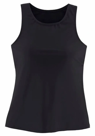 Lascana Basic Tankini Top In Black