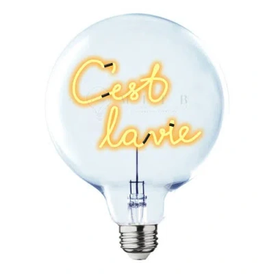 Mitb Cest Lavie Portable Table Lamp In Black