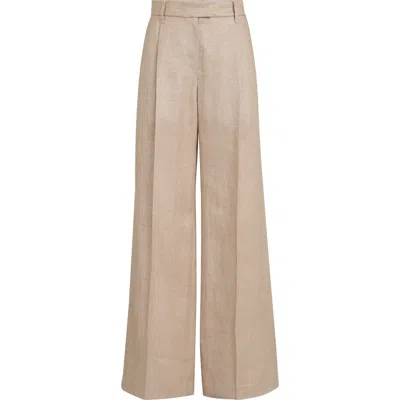 Brunello Cucinelli Loose Pleated Trousers In Pink
