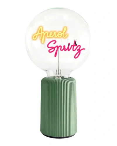 Mitb Aperol Spritz Portable Table Lamp In Green