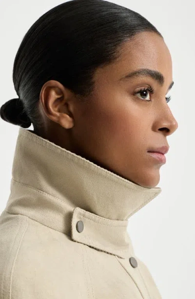 Brunello Cucinelli Canvas Outerwear Jacket In Neutral