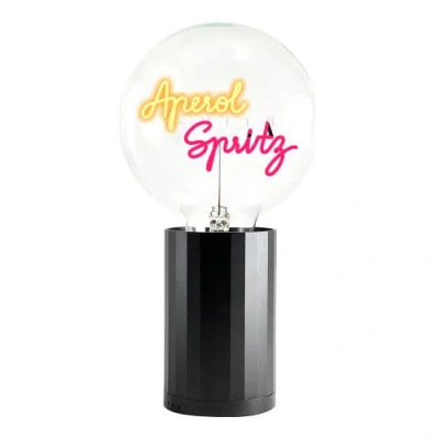 Mitb Aperol Spritz Portable Table Lamp In Black