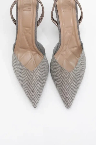 Prologue Shoes Renos Pointed Toe Pump In Animal Print