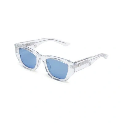 Vada Kauboi Sunglasses In White