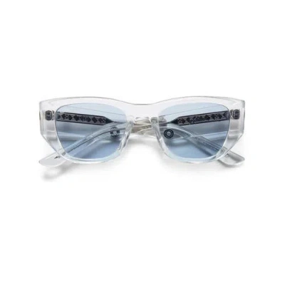 Vada Kauboi Sunglasses In White