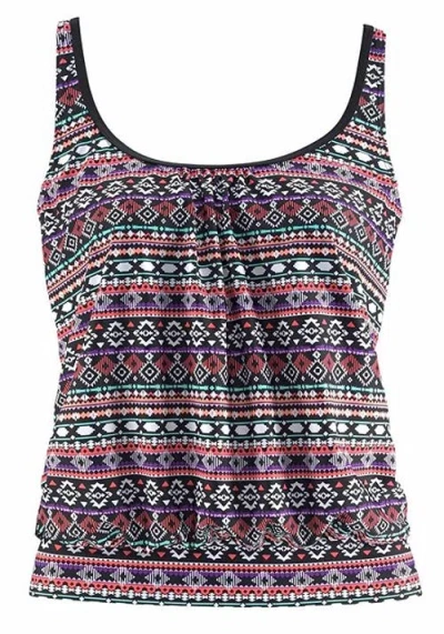 Lascana Overd Tankini Top In Animal Print