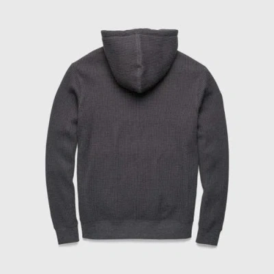 Surfside Supply Co. Ivan Waffle Thermal Hoodie In Gray