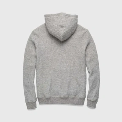Surfside Supply Co. Ivan Waffle Thermal Hoodie In Gray