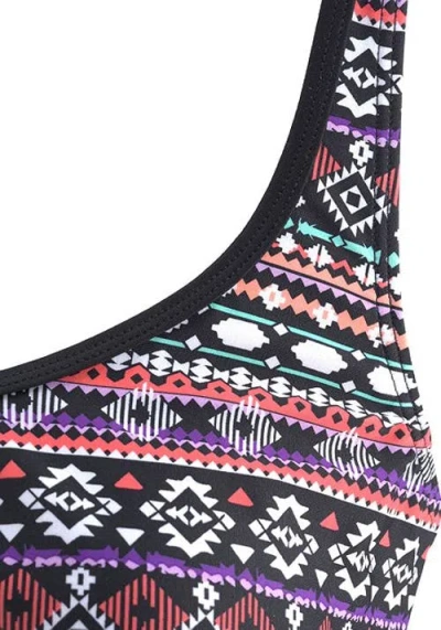 Lascana Overd Tankini Top In Animal Print