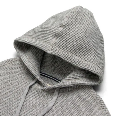 Surfside Supply Co. Ivan Waffle Thermal Hoodie In Gray