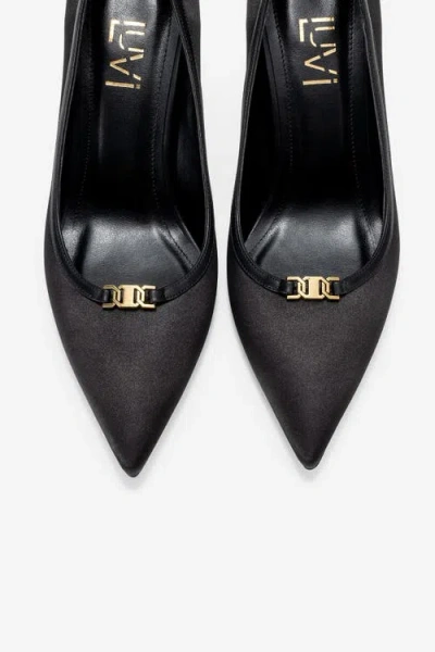 Prologue Shoes Milos Buckle Pointed Toe Pump In Multi