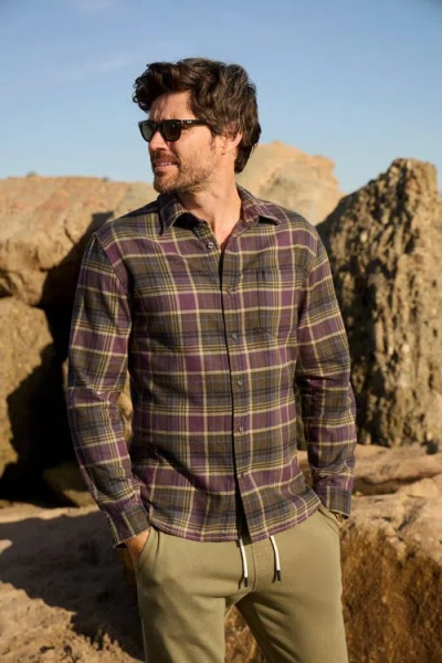 Surfside Supply Co. Brian Flannel Plaid Shirt