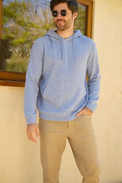 Surfside Supply Co. Justin Cashmist Fleece Hoodie In Blue