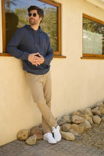 Surfside Supply Co. Justin Cashmist Fleece Hoodie In Blue