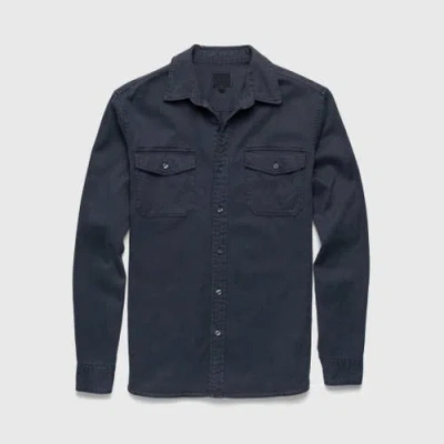 Surfside Supply Co. Jeb Tencel Shirt In Blue