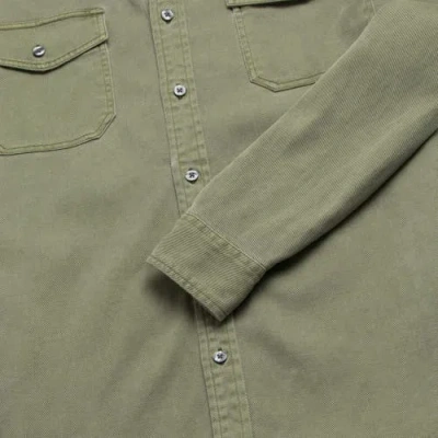 Surfside Supply Co. Jeb Tencel Shirt In Green