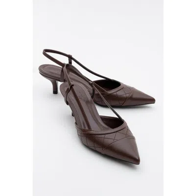 Prologue Shoes Point Pointed Toe Slingback Pump In Multi