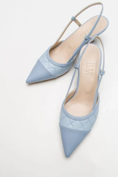 Prologue Shoes Point Pointed Toe Slingback Pump In Animal Print