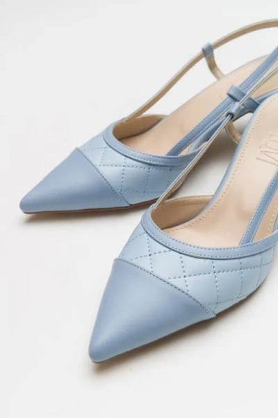 Prologue Shoes Point Pointed Toe Slingback Pump In Animal Print