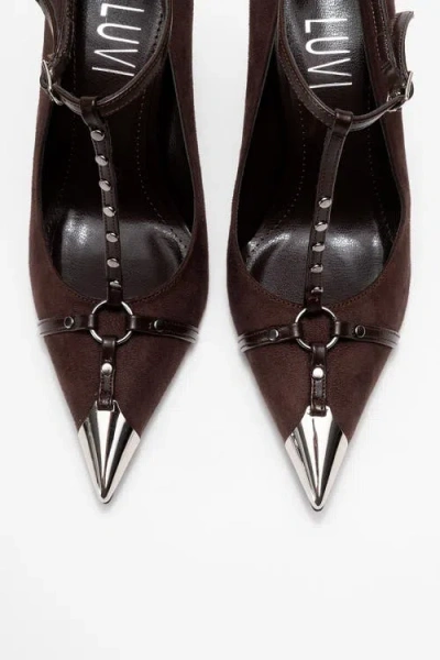 Prologue Shoes Juliana Pointed Toe Pump In Multi