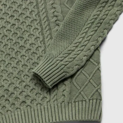 Surfside Supply Co. Eddie Knit Sweater In Green
