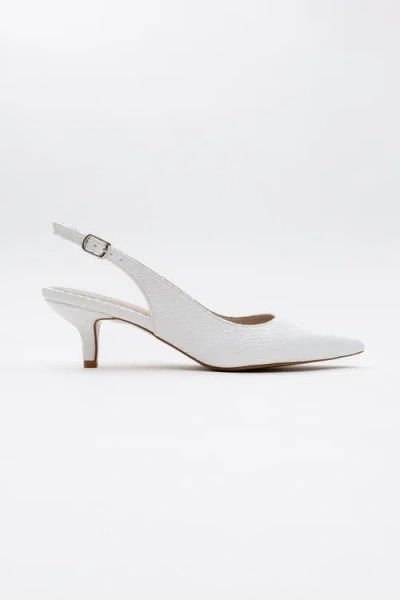 Prologue Shoes Value Pointed Toe Pump In White