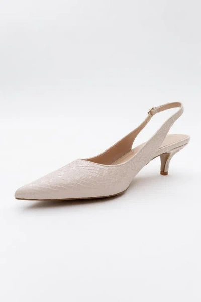 Prologue Shoes Value Pointed Toe Pump In Neutral