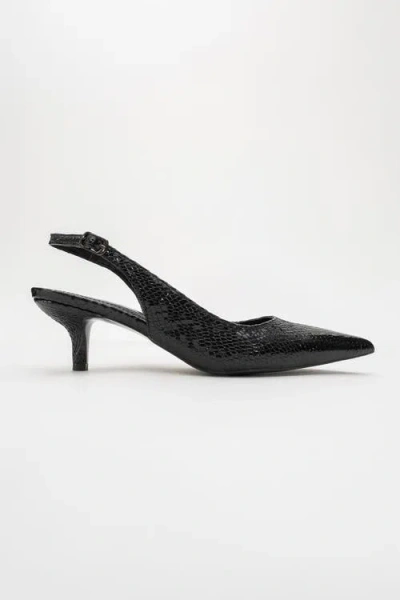 Prologue Shoes Value Pointed Toe Pump In Black