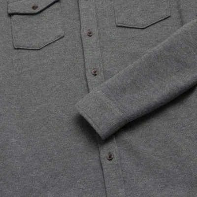 Surfside Supply Co. Rex Soft Knit Shirt In Gray