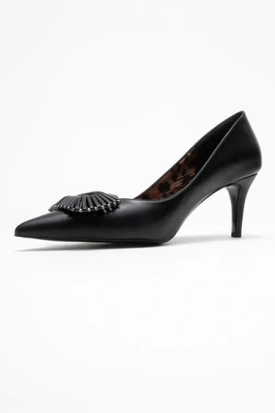 Prologue Shoes Great Buckle Pointed Toe Pump In Multi