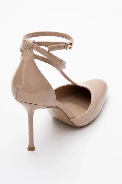 Prologue Shoes Jon T Strap Pump In Brown