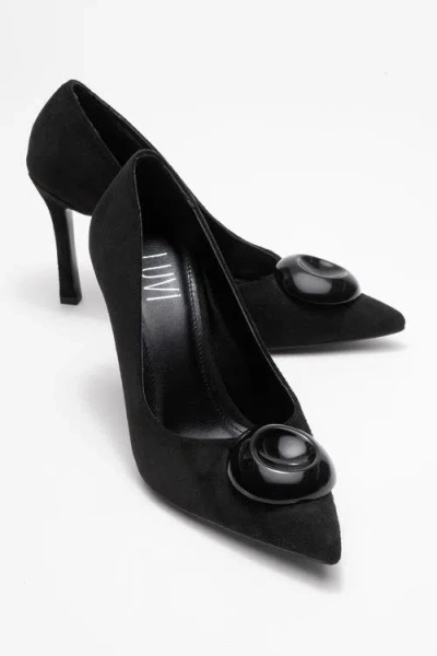 Prologue Shoes Jordana Pointed Toe Pump In Black
