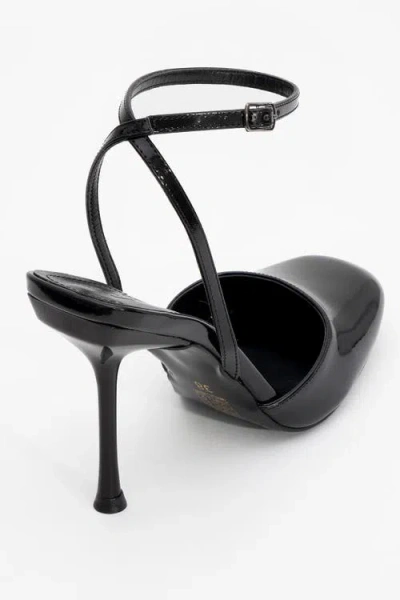 Prologue Shoes Blues Round Toe Ankle Strap Pump In Animal Print