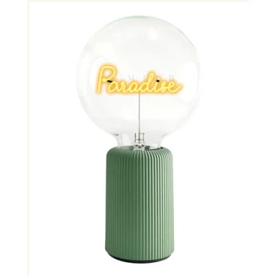 Mitb Paradise Portable Table Lamp In Blue