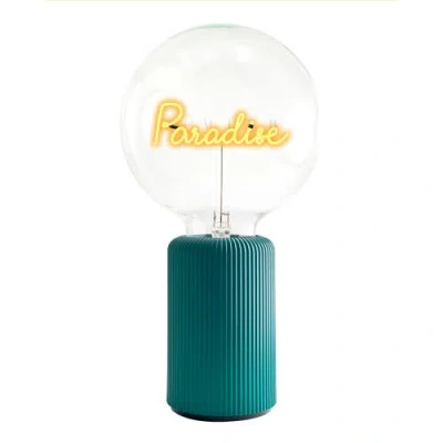 Mitb Paradise Portable Table Lamp In Green