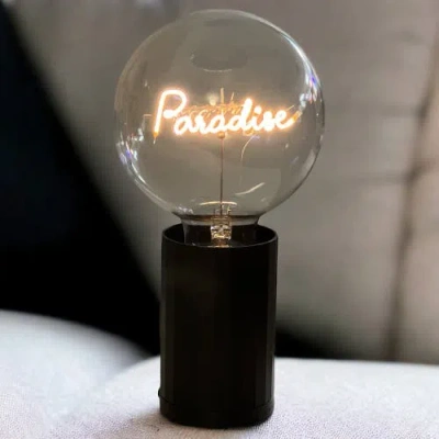 Mitb Paradise Portable Table Lamp In Black