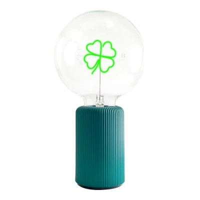 Mitb Clover Portable Table Lamp In Green
