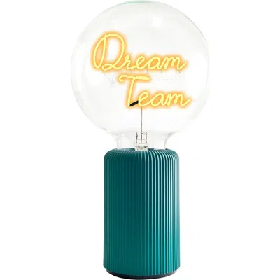 Mitb Dream Team Portable Table Lamp In Green