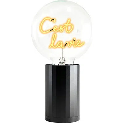 Mitb Dream Team Portable Table Lamp In Black